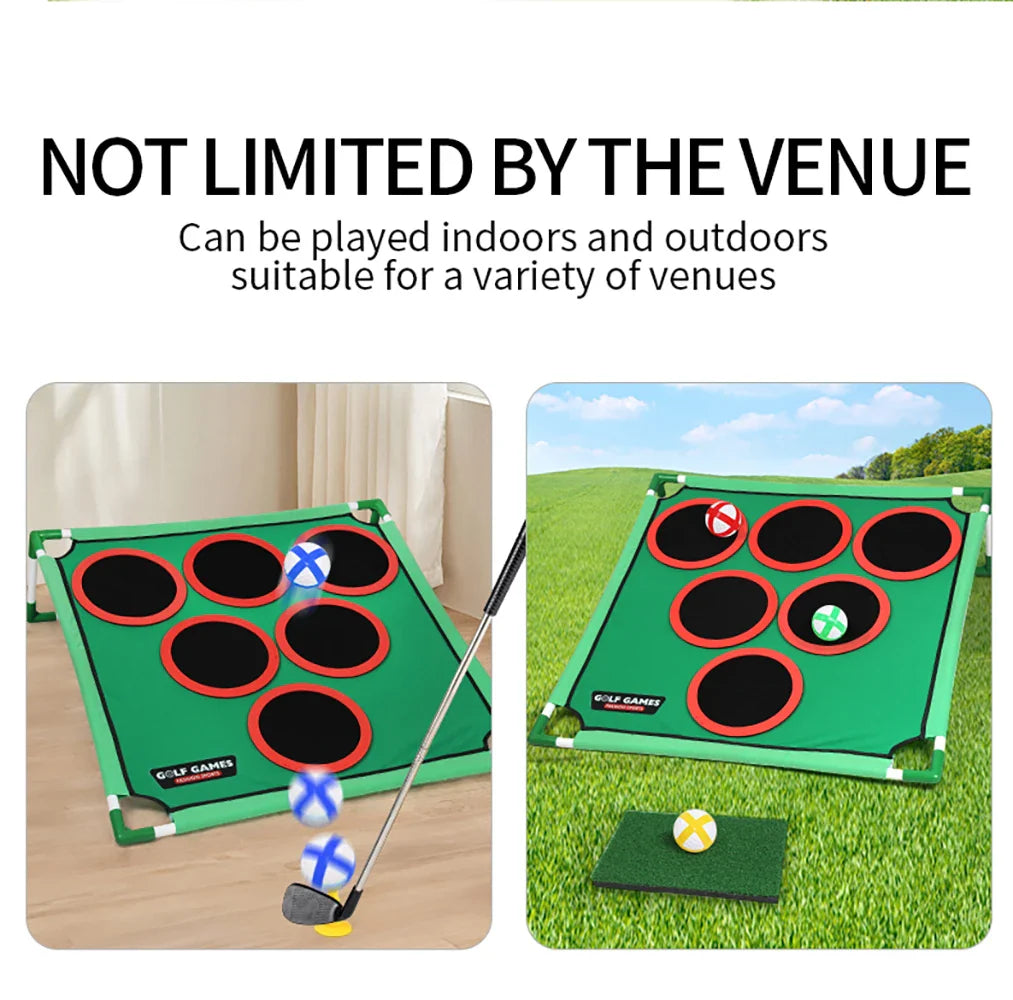 Govllfoz Golf Practice Mat – Warm & Cozy Gaming Blanket for Golf Techniques, Sticky Ball, Tiled or Hanging