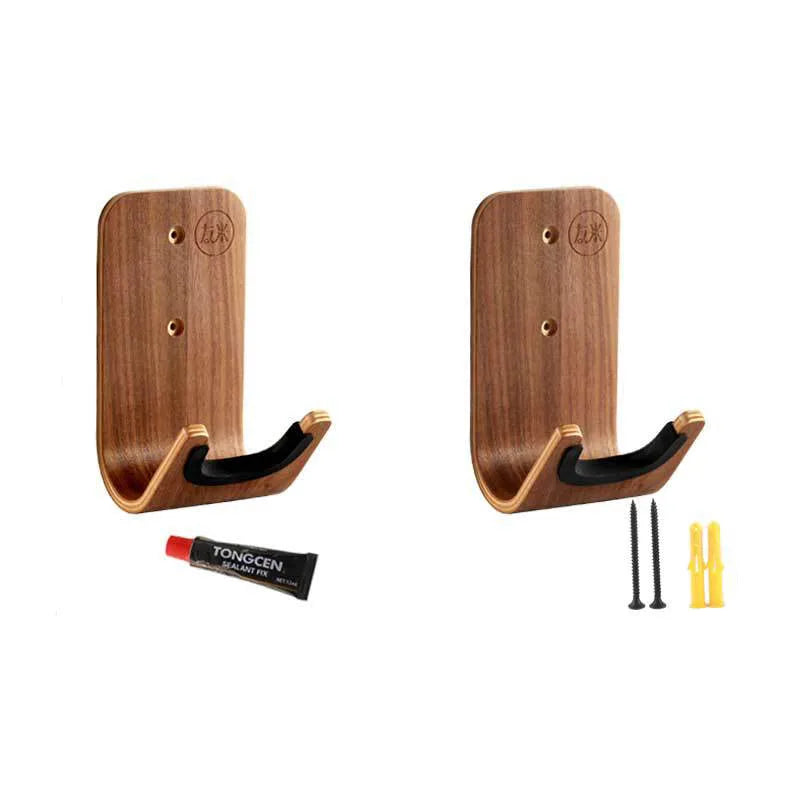 Wall-Mounted Stringed Instrument Hanger — Space-Saving Guitar & Musical Instrument Holder