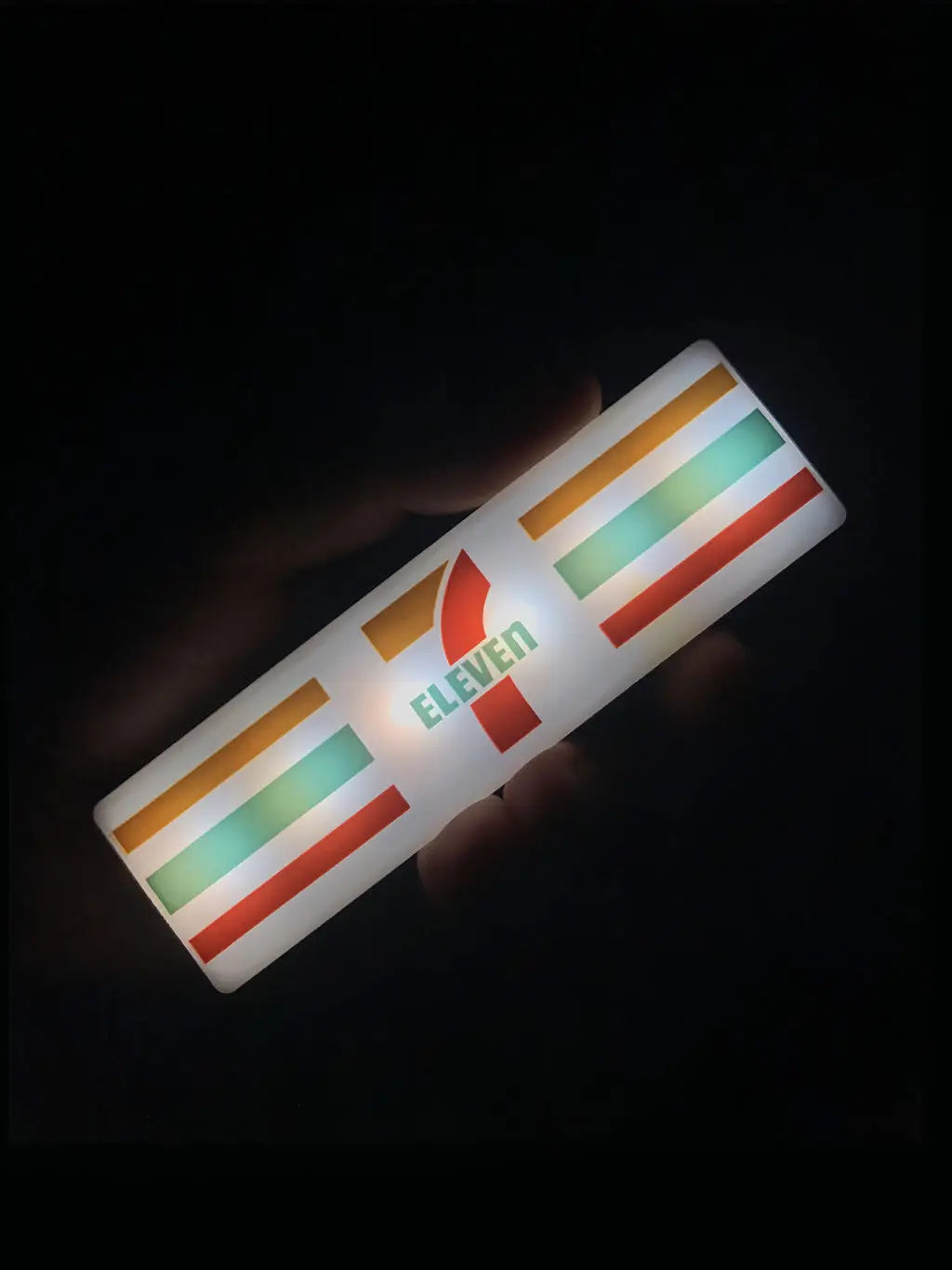 Magnetic Fridge Stickers – Coffee Shop 711 Luminous Light Box, Creative Convenience Store Decor & Home Ornament