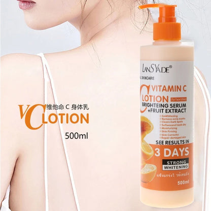 Vitamin C Body Lotion – Moisturizing & Nourishing Body Cream for Skin Repair, Anti-Chapping & Brightening
