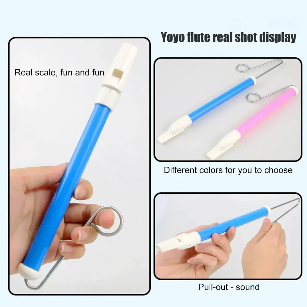 Musical Slide Whistle Toy – Classic Blowing Flute for Kids, Fun Piccolo Musical Gift