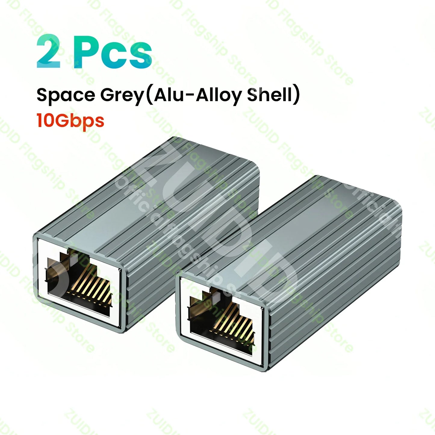 1/2/5/10Pcs 10Gbps RJ45 Coupler – Female to Female Gigabit Network Extender for Cat8/Cat7/Cat6 Ethernet Cable Adapter