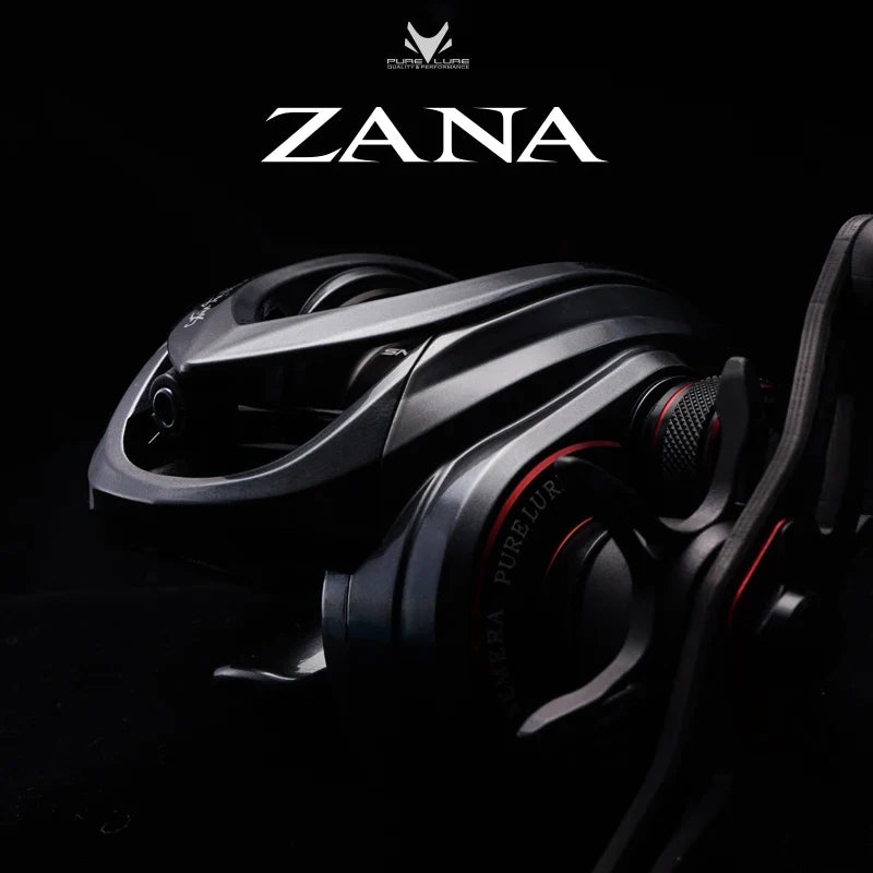 PURELURE ZANA Baitcasting Reel - Ultra-Light Aluminum Alloy Fishing Reel for Freshwater & Saltwater