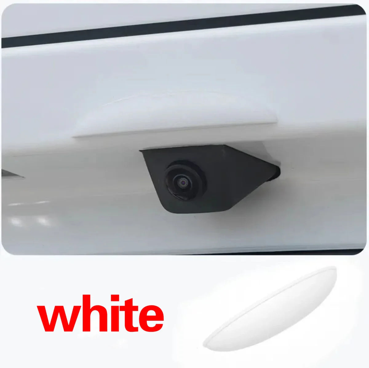 Car Rear View Camera Silicone Rain Cover – Waterproof Rear Camera Rain Shield Protector for Auto Reverse Parking Accessories
