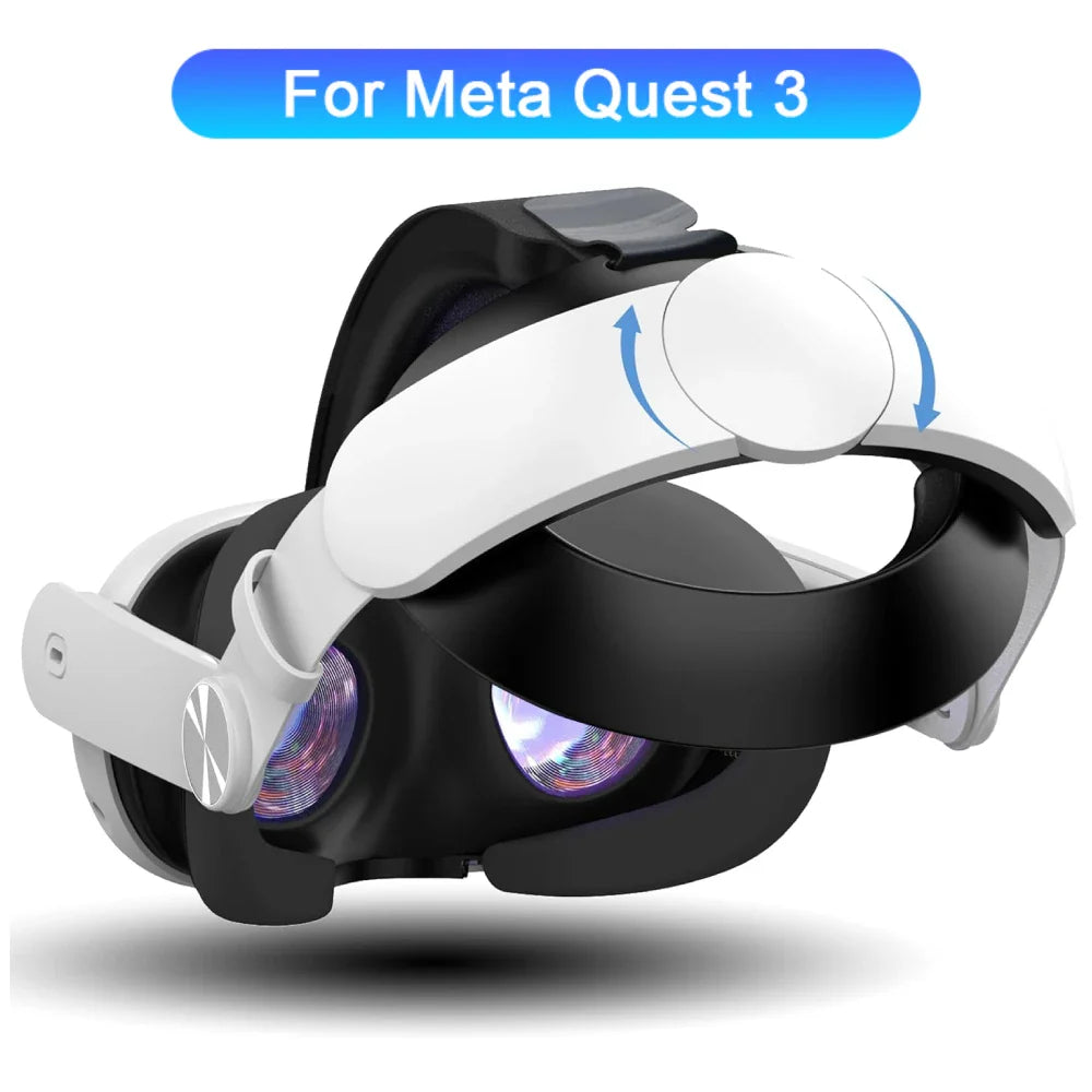 Adjustable Head Strap for Meta Quest 3S VR – Replacement Elite Strap for Enhanced Comfort, Quest 3 Accessories