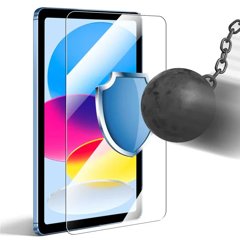 2PCS Glass Screen Protector & Tablet Case for iPad 10th/11th Gen 10.9" 2025 A16 A3354 A3355 A2696 A2757
