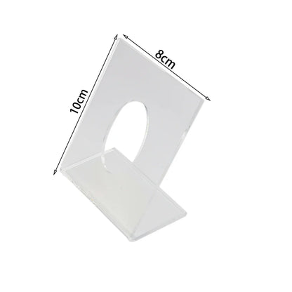 Soft Silicone Ear Model Display Stand – Tattoo Practice & Body Piercing Jewelry Holder with Acrylic Earring Display Kit for Training & Showcase