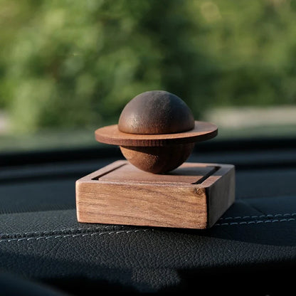 Jupiter-Shaped Wood Diffuser — No Essential Oil Fresh Air Home Decor & Gift for Dorm Room