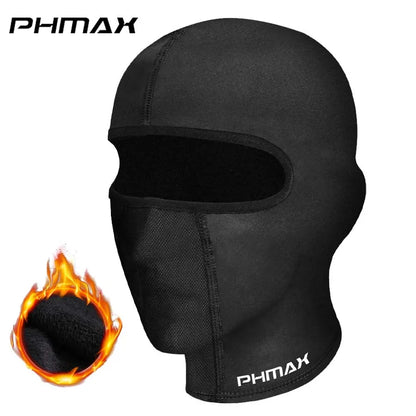 PHMAX Motorcycle Balaclava Riding Mask – Full Face Windproof Warm Breathable Hood Scarf for Biker Wind & Cold Protection