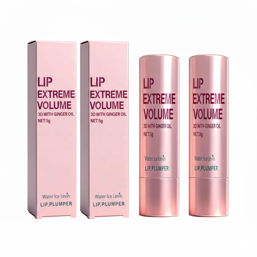 Plumping Lip Gloss Serum 5g with Ginger Oil – Moisturizing Non-Sticky Lip Care for Smooth, Soft & Voluminous Lips Enhancer