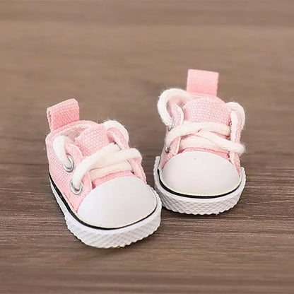 LABUBU 17cm Cotton Doll Shoes - Casual Sports Footwear for Dolls & Accessories
