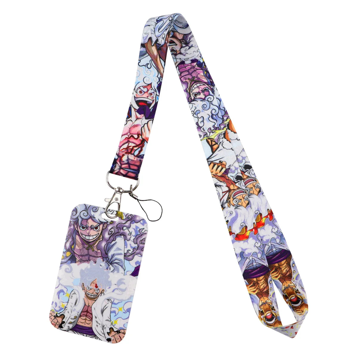 Zoro Anime Lanyard – Pirate Card Holder Neck Strap for Keys, ID, Phone, Badge, Cosplay Accessories & Gifts