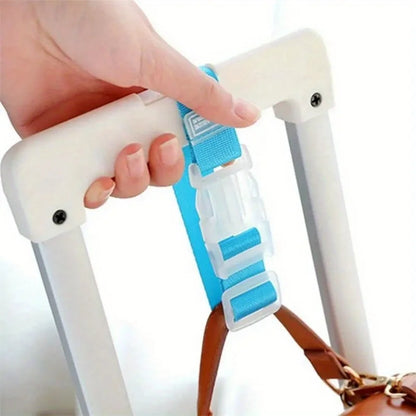 Adjustable Luggage Straps – 1/2/3/5/7PCS Portable Nylon Suitcase Belts with Hanging Buckle & Lock Hooks