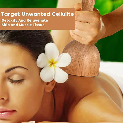 Wooden Lymphatic Drainage & Anti-Cellulite Massage Tools – Gua Sha for Body Shaping & Sore Muscle Relief