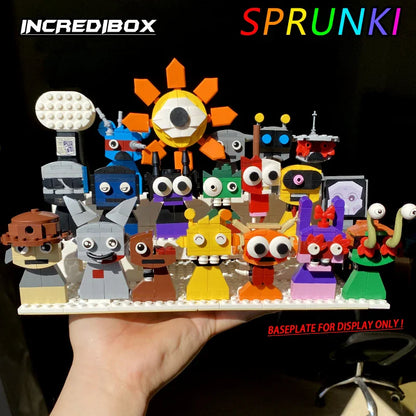 New Moc Incredibox Sprunki Building Blocks Toy – Horror Anime Music Game Gift for Birthday & Christmas   2/2
