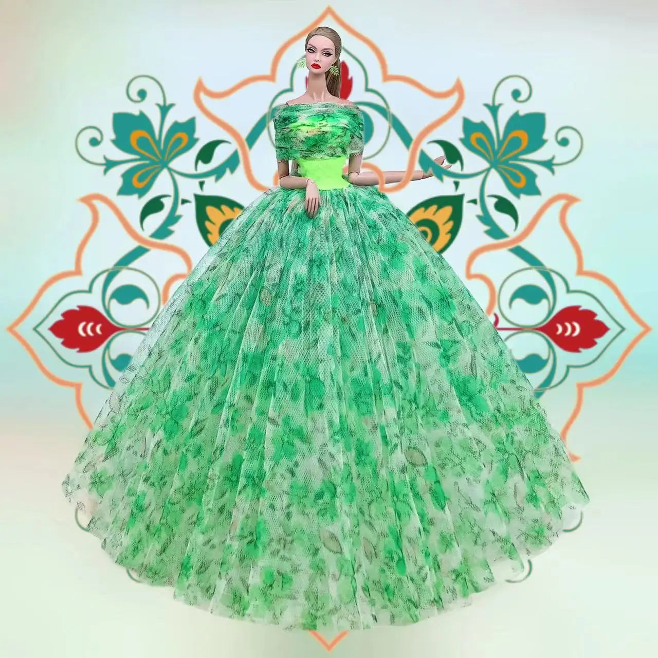 Barbie & 30cm BJD Doll Clothes — Princess, Wedding & Long Gown Dress Accessories for Doll Houses