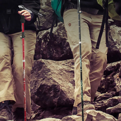 5-Section Telescopic Trekking Stick | Folding Poles for Outdoor Camping, Ultralight Portable Walking & Hiking