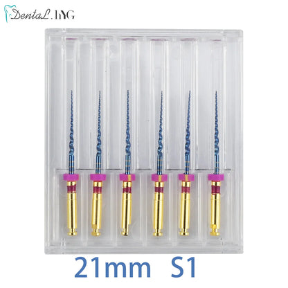 Dental SX-F3 Blue Nitinol Rotary Files – Universal Endodontic Engine Tool for Root Canal Treatment