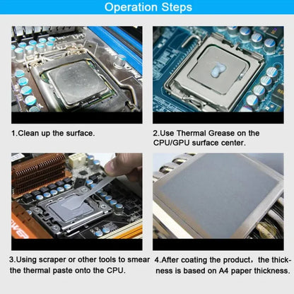 MX4 Thermal Paste 4g — High-Performance MX-4 Silicone Grease for CPU, GPU & Printer HeatSink Cooling