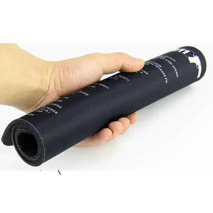 Gun Cleaning Mat with Parts Diagram & Instructions – Armorers Bench Mat, Mouse Pad, Repair & Build Tool for Glock 17, Beretta M9, 1911