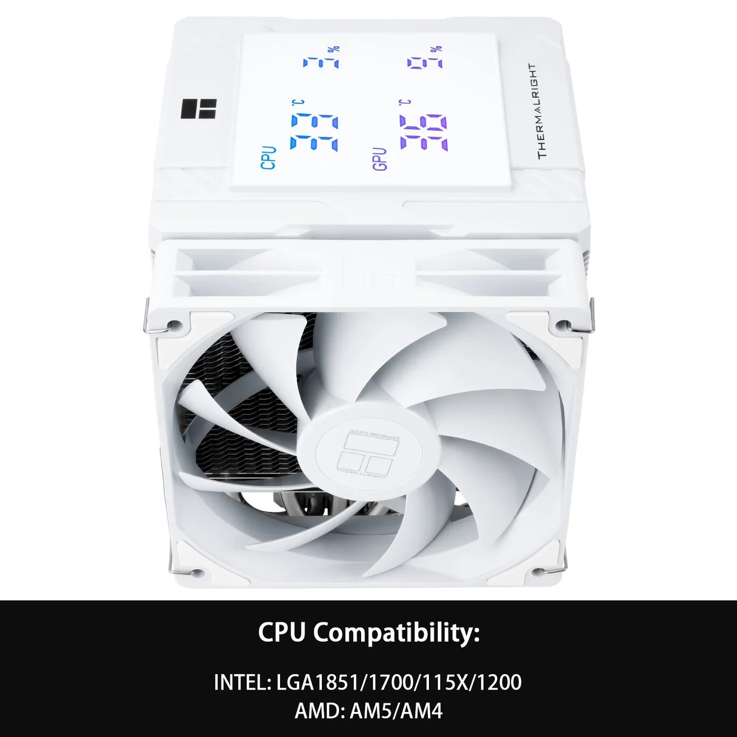 Thermalright Peerless Assassin 120 ARGB CPU Air Cooler – High Performance Dual Tower Cooler for Intel LGA1851/1700/1200/115X & AMD AM4/AM5 Black Edition