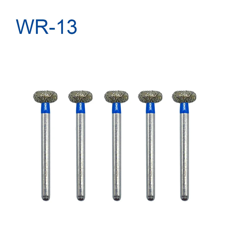 5pcs FG Dia 1.6mm Dental Drills – High-Speed Handpiece Diamond Burs for Teeth Whitening