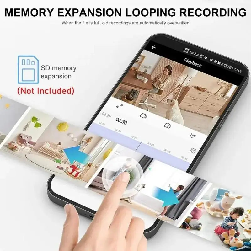 Xiaomi MIJIA 4K Mini Security Camera – Full Color Night Vision HD WiFi Waterproof Motion Detection Monitor