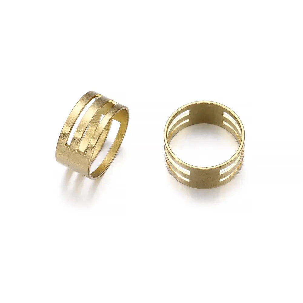 Jump Ring Opening and Closing Finger Rings Jewelry Tool - Opener for DIY Jewelry Making Findings (17/18/19mm)