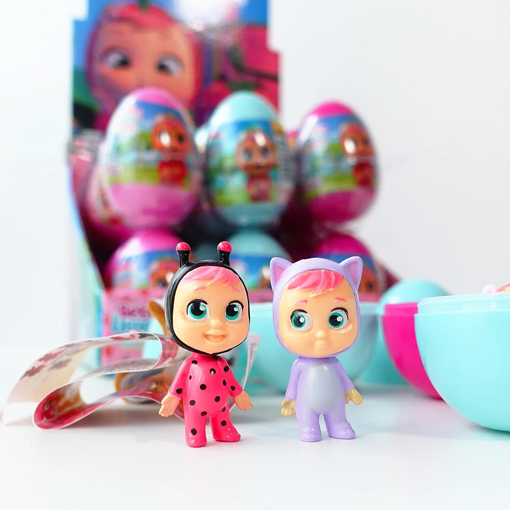 Crybaby Crying Again Series Blind Box Figures – Vinyl Face Doll Keychain & Bag Pendant Toy Gift