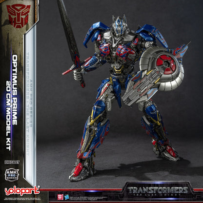 YOLOPARK Transformers Model – The Last Knight AMK PRO 20cm Optimus Prime Action Figure Toy for Boys & Men
