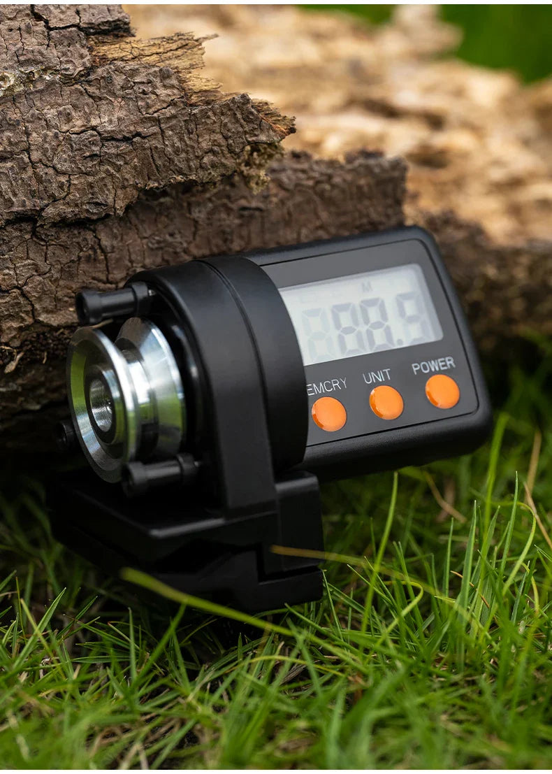 CHILENT 999.9M Digital Fishing Line Counter – ABS Night Display, Fishing Accessories (Battery Not Included)