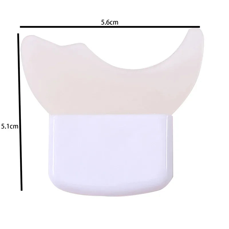 Multi-Functional Eyeliner Stencil - Wing Tips & Lipstick Aid, Reusable Silicone Makeup Tools