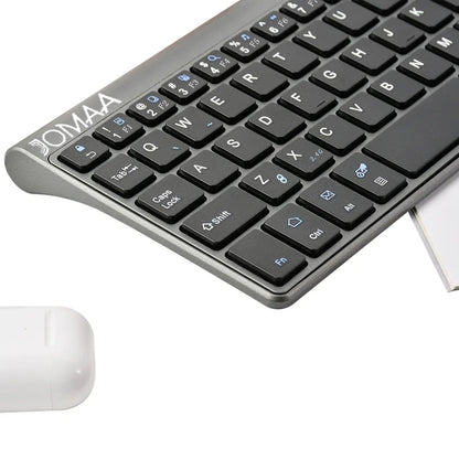 Slim 2.4G Wireless Keyboard with Touchpad — USB Numeric Keypad for Android, Windows, Desktop, Laptop & TV Box