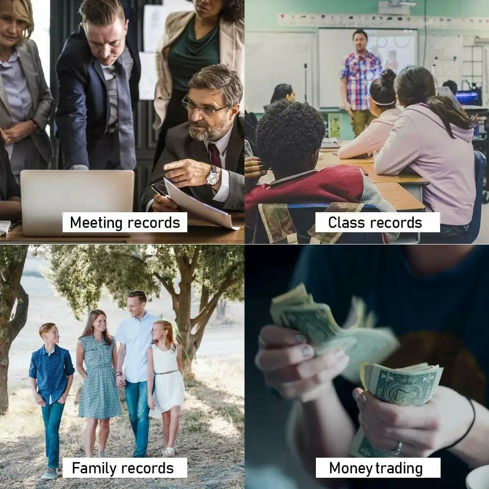 Portable 1080P FHD Pen Camera – Body Cam Video & Voice Recorder Meeting DVR Camcorder