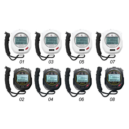 Professional Handheld Digital Stopwatch Timer Outdoor Sports Training Timer Chronograph Stop Watch 0.01s Precision Timer Tools