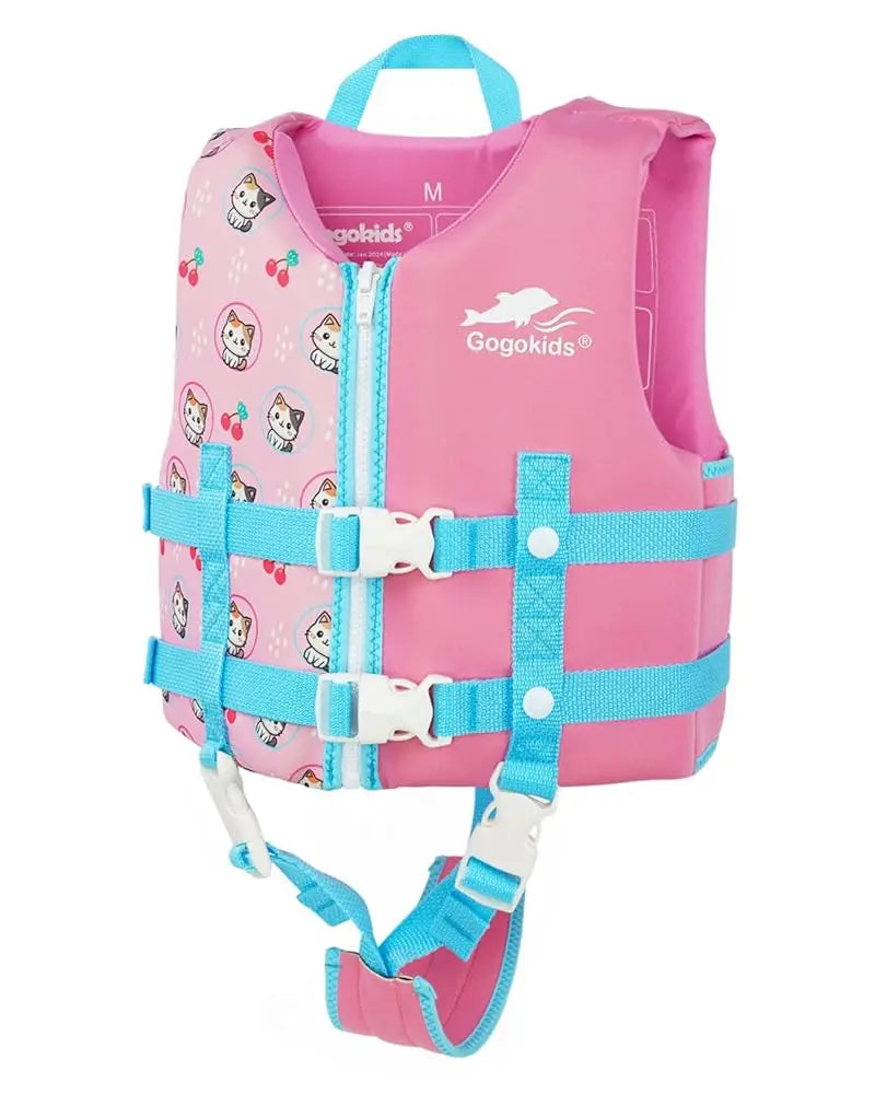 Gogokids Kids Life Jacket – Neoprene Float Vest for Toddlers, Swim Training & Buoyancy Swimwear