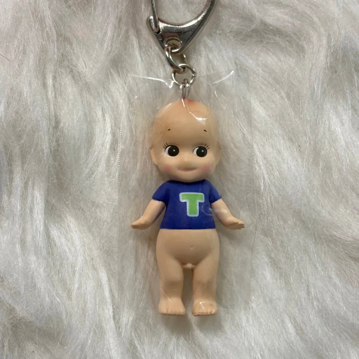 Sonny Angel Mini Figure – Letter Series Alphabet Keychain, No Box or Bag