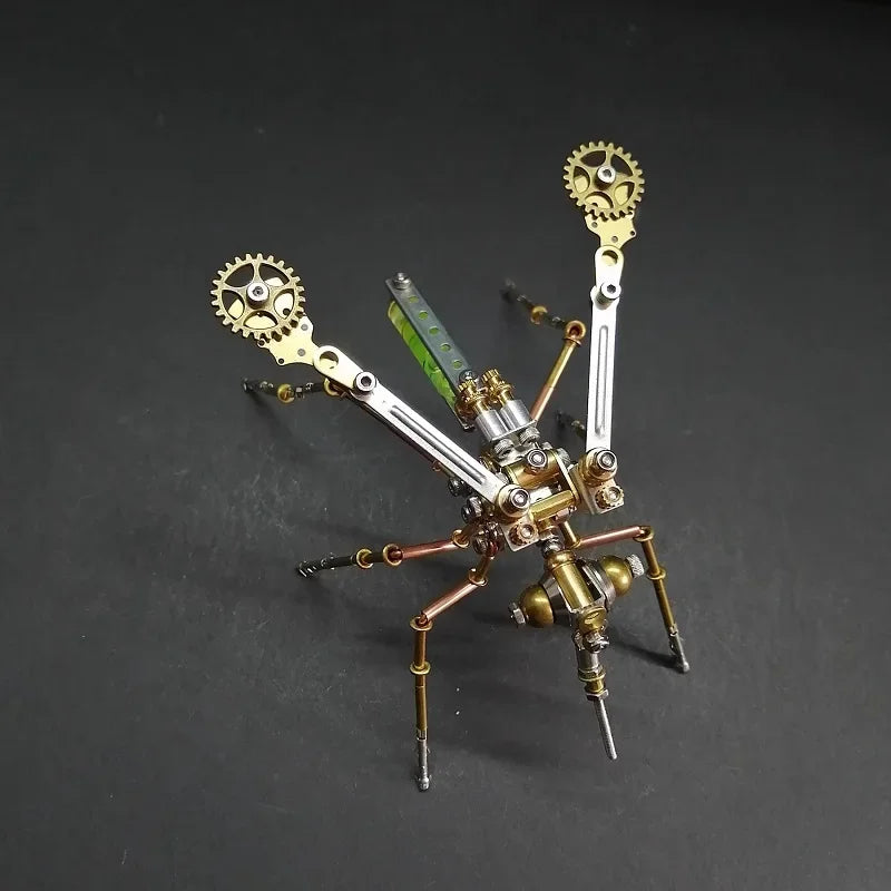 DIY 3D Mechanical Spider Metal Model Kit – Cyberpunk Insect Puzzle Assembly Creative Handmade Building Toy for Adults & Teens