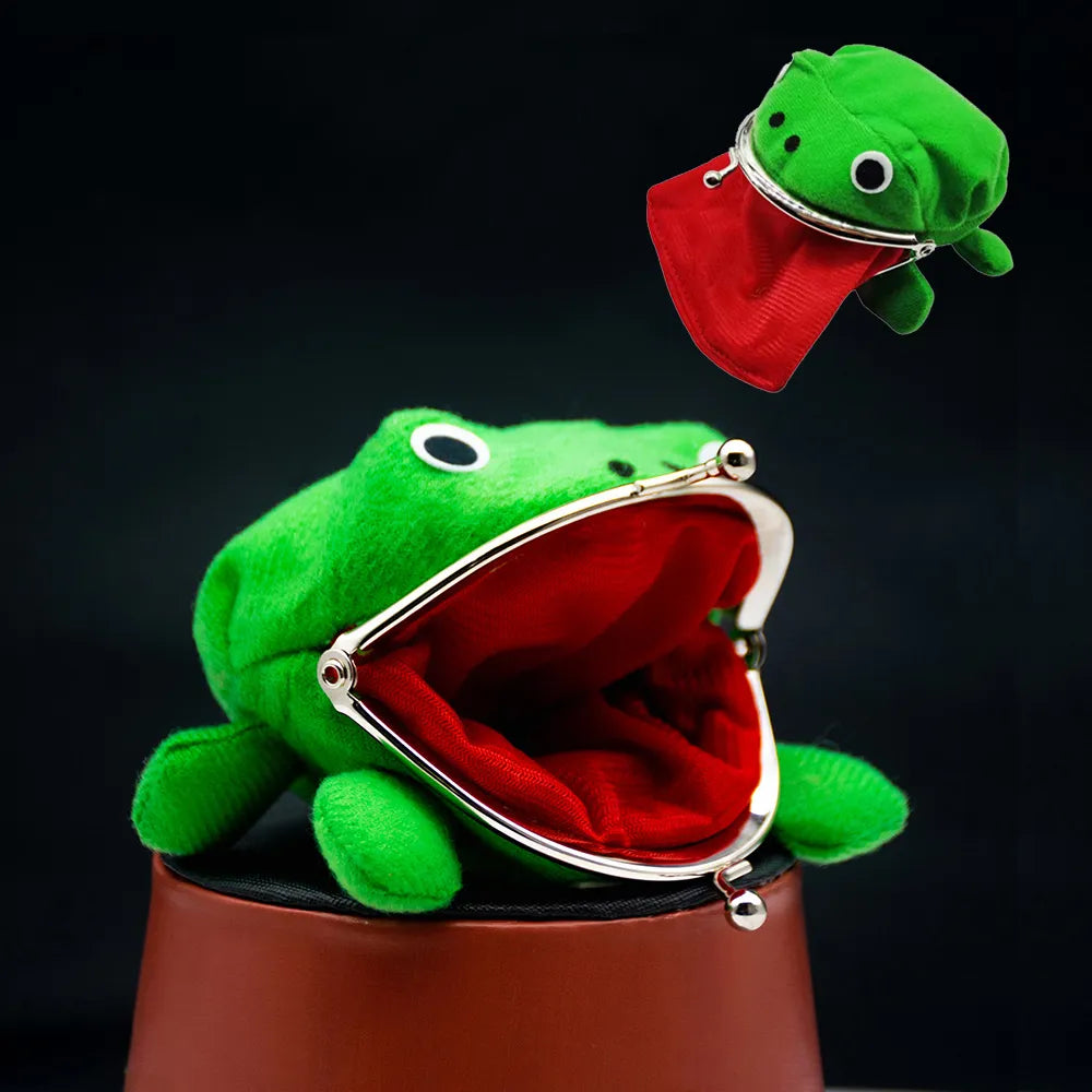 Cute Japanese Anime Frog Wallet - Ninja Cosplay Coin Purse & Small Bag Holder