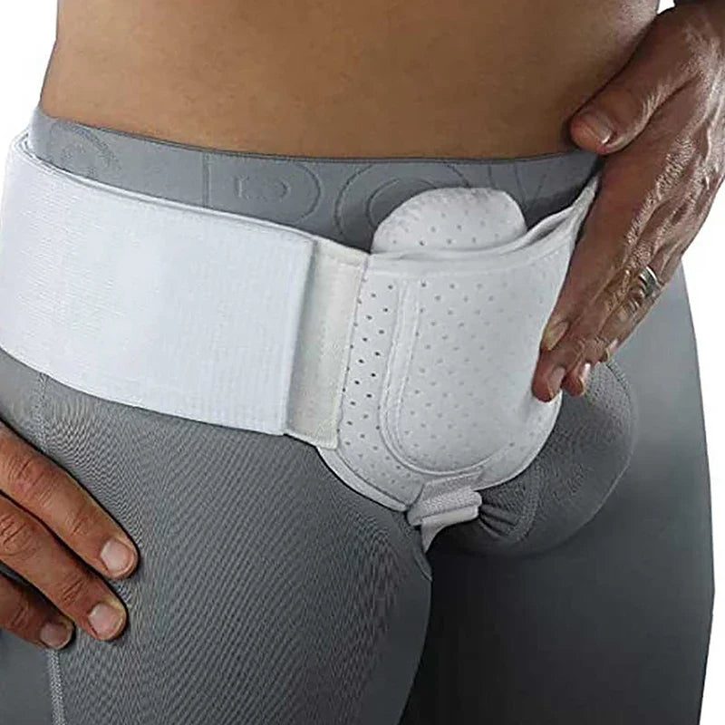 Adjustable Hernia Support Belt - Breathable Inguinal & Sports Hernia Truss