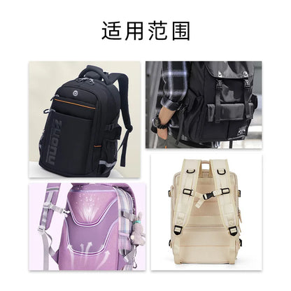 2.5cm Zinc Alloy Adjustable Buckle – Thick Metal Strap Accessory for Knapsacks & Instruments