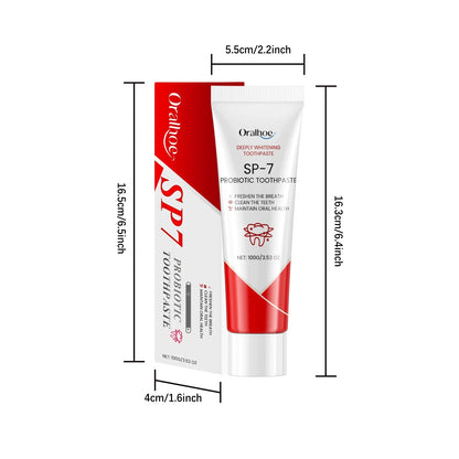 120g SP-7 Probiotic Toothpaste – Whitening, Stain Removal & Fresh Breath Oral Care