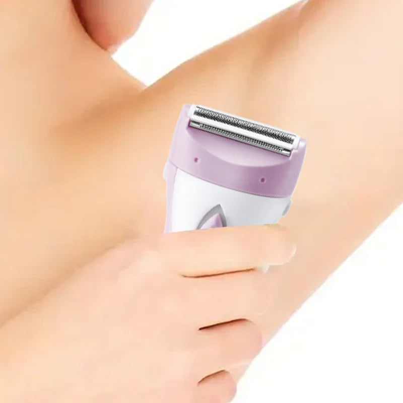 Women’s USB Electric Full-Body Razor – Hair Removal for Armpit, Arm, Bikini Line & Legs