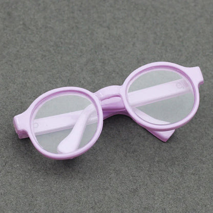 Labubu Doll Glasses – Cute Plastic Accessory for 10/15cm Cotton & Ropa Dolls
