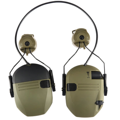 WK Tactical Electronic Shooting Earmuff – New Generation Noise-Reducing Headphones, NRR 23dB Helmet Version
