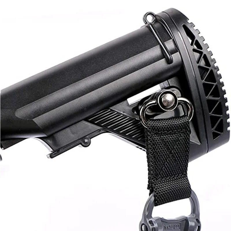 Tactical Adjustable MS4 Rifle Sling — QD Metal Swivel, 2-Point & Single-Point Quick Release for Multi-Mission Use