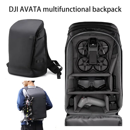 DJI Avata Drone Accessories Storage Bag - FPV Accessory & Flight Goggles Multifunctional Backpack