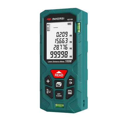 INKERSI Laser Rangefinder Digital Tape Measure 40M/70M/120M High Precision Distance Meter