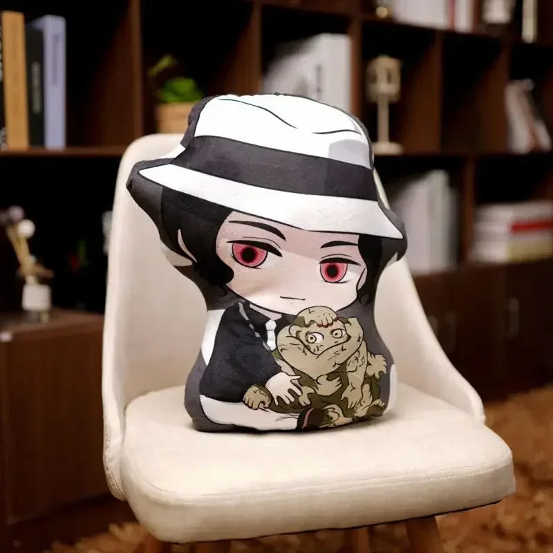 Demon Slayer Kimetsu no Yaiba Plush Cushion – Anime Dakimakura Pillow Tanjiro Nezuko Zenitsu Inosuke Kawaii Doll