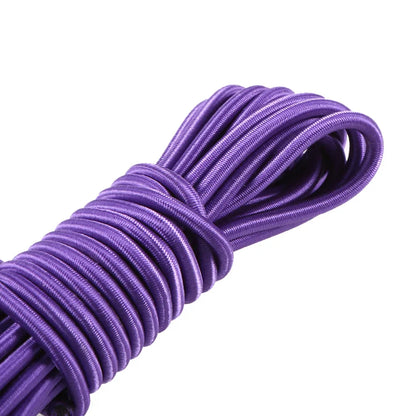5 Meters 4mm/5mm Kayak Elastic Bungee Cord – Paddle Holder, Deck Rigging & Rear Securing Rope for Boats